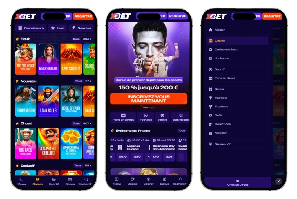 X3Bet Casino mobile