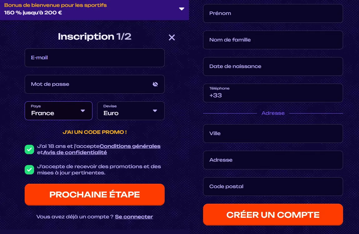 X3Bet Casino Inscription